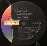 Timi Yuro : What's A Matter Baby (LP, Album, Mono)