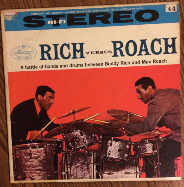 Buddy Rich And Max Roach : Rich Versus Roach (LP, Album)