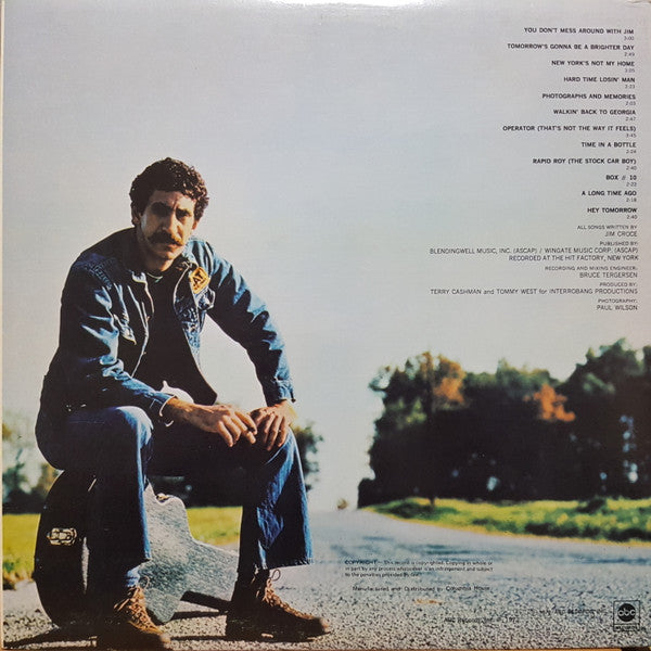 Jim Croce : You Don't Mess Around With Jim (LP, Album, Club, Gat)