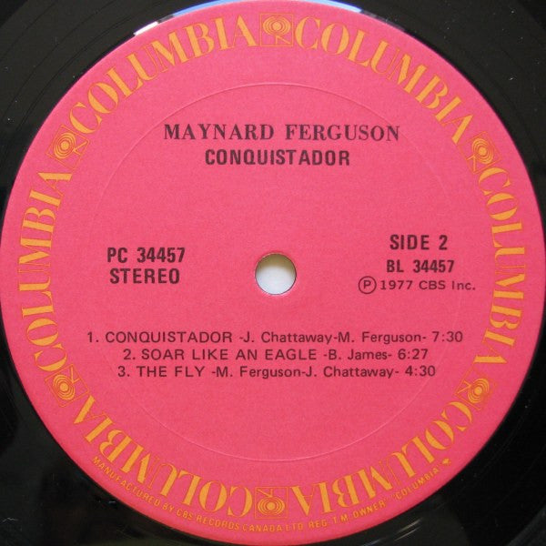Maynard Ferguson : Conquistador (LP, Album)