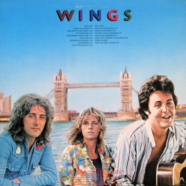 Wings (2) : London Town (LP, Album)