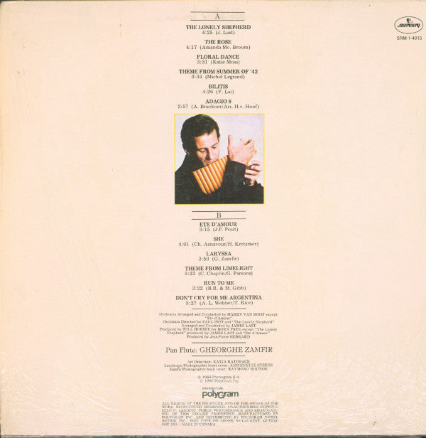 Zamfir* : The Lonely Shepherd (LP)