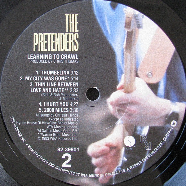 The Pretenders : Learning To Crawl (LP, Album, Cap)