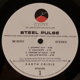 Steel Pulse : Earth Crisis (LP, Album)