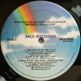 Various : Music From The Motion Picture Soundtrack - Beverly Hills Cop (LP, Album)