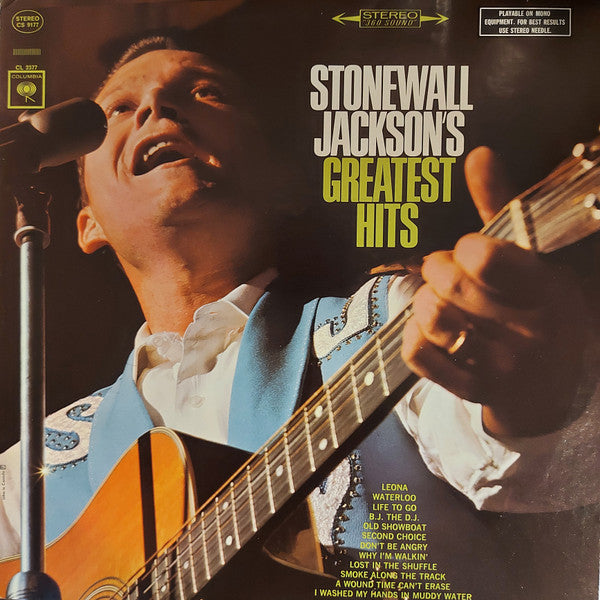 Stonewall Jackson : Greatest Hits (LP, Comp)