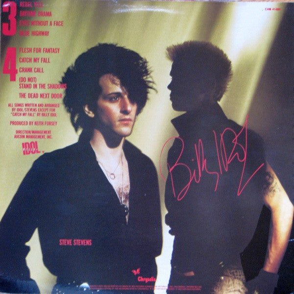 Billy Idol : Rebel Yell (LP, Album)