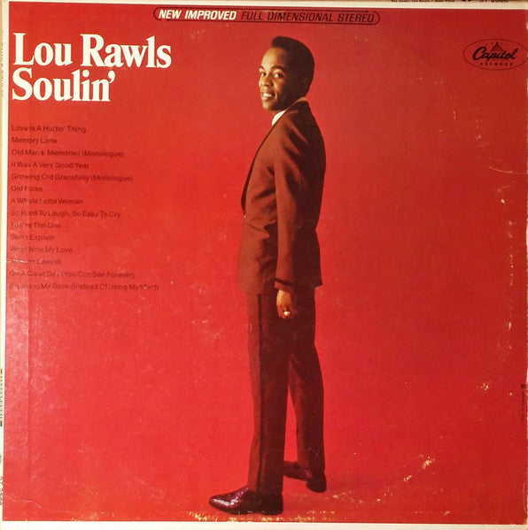 Lou Rawls : Soulin' (LP, Album)