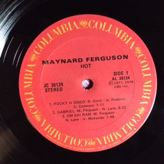 Maynard Ferguson : Hot (LP, Album)