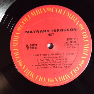 Maynard Ferguson : Hot (LP, Album)