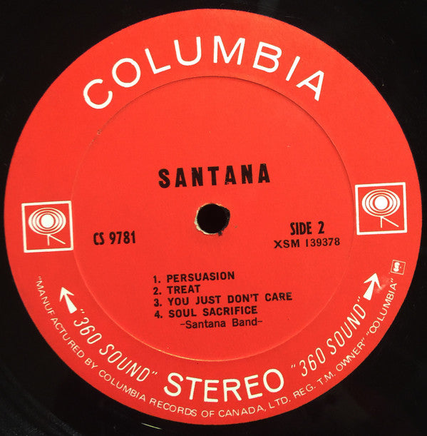 Santana : Santana (LP, Album)