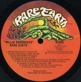 Rare Earth : Willie Remembers (LP, Album, Ind)