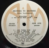 Gino Vannelli : Brother To Brother (LP, Gat)