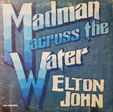 Elton John : Madman Across The Water (LP, Album, RE, Uni)