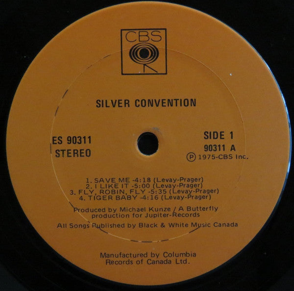 Silver Convention : Silver Convention (LP, Album)