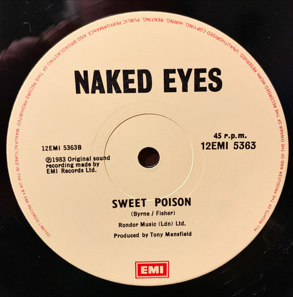 Naked Eyes : Voices In My Head (12", Single)