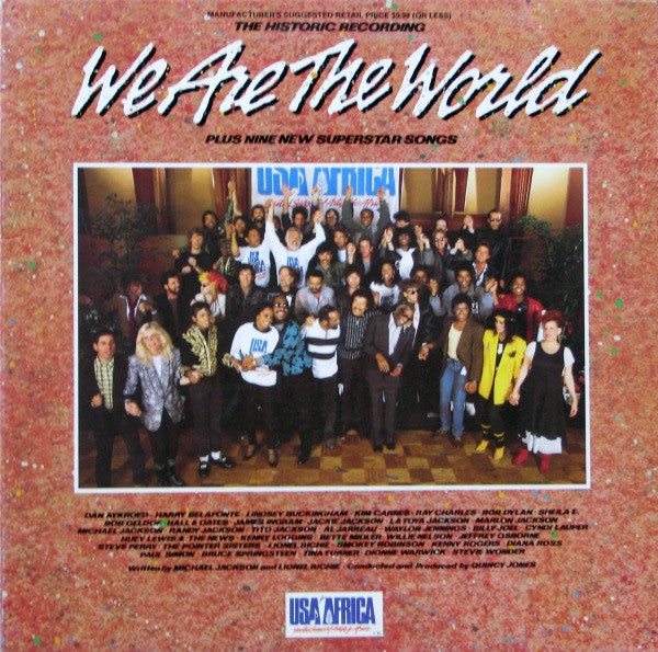 USA For Africa : We Are The World (LP, Album)