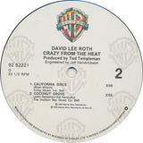 David Lee Roth : Crazy From The Heat (12", EP)