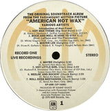 Various : The Original Soundtrack Album From The Paramount Motion Picture "American Hot Wax" (2xLP, Album, Comp, Mono, Mon)