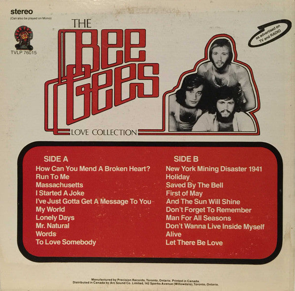 The Bee Gees* : Love Collection (LP, Comp)