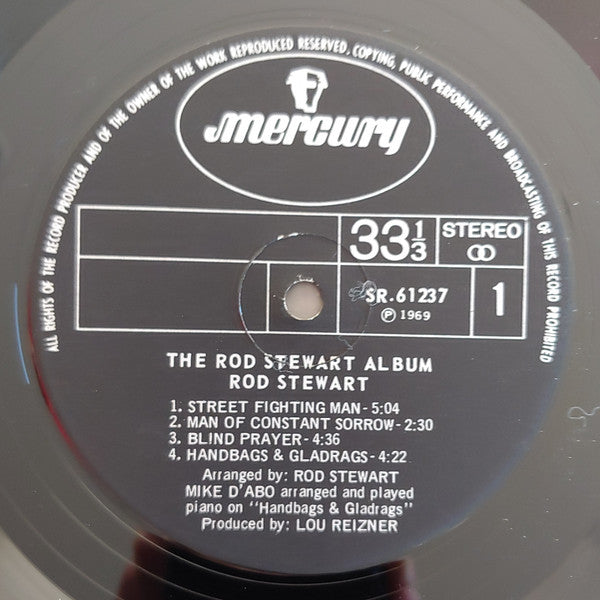 Rod Stewart : The Rod Stewart Album (LP, Album, Gat)
