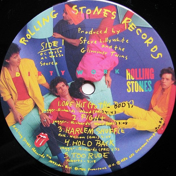 The Rolling Stones : Dirty Work (LP, Album)