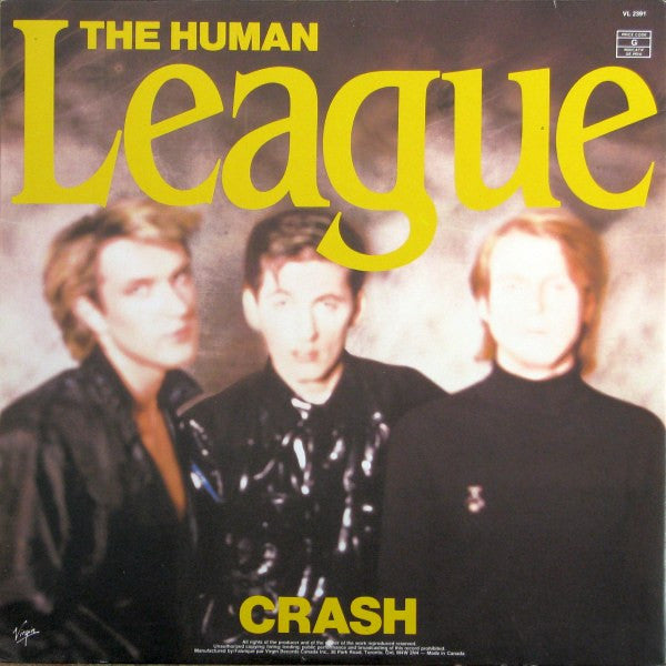 The Human League : Crash (LP, Album, Gat)
