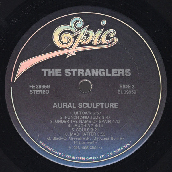 The Stranglers : Aural Sculpture (LP, Album)