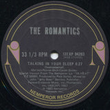 The Romantics : Talking In Your Sleep (12", Single)