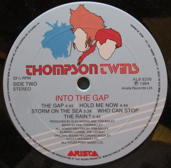 Thompson Twins : Into The Gap (LP, Album)