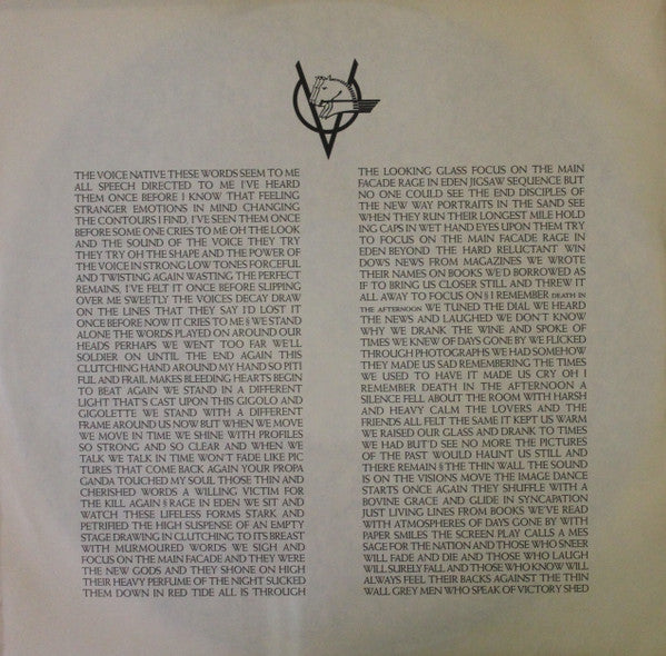 Ultravox : Rage In Eden (LP, Album)