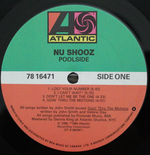 Nu Shooz : Poolside (LP, Album)