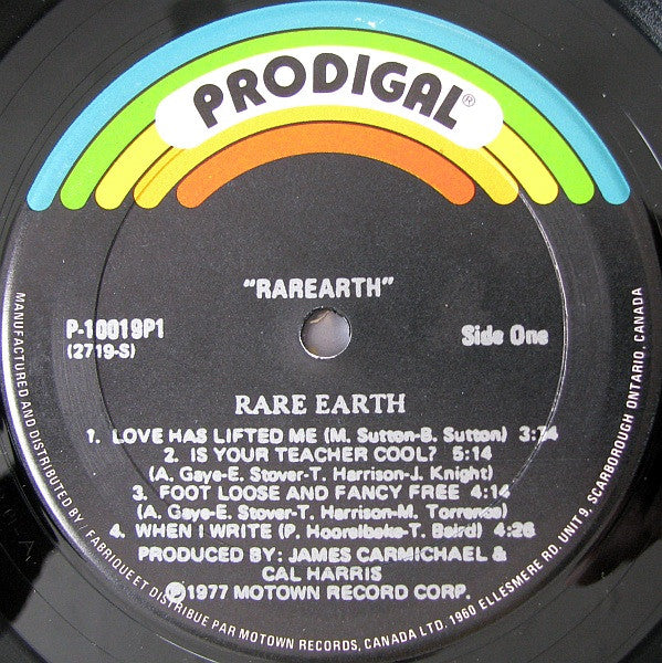 Rare Earth : Rarearth (LP, Album)