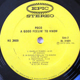 Poco (3) : A Good Feelin' To Know (LP, Album)