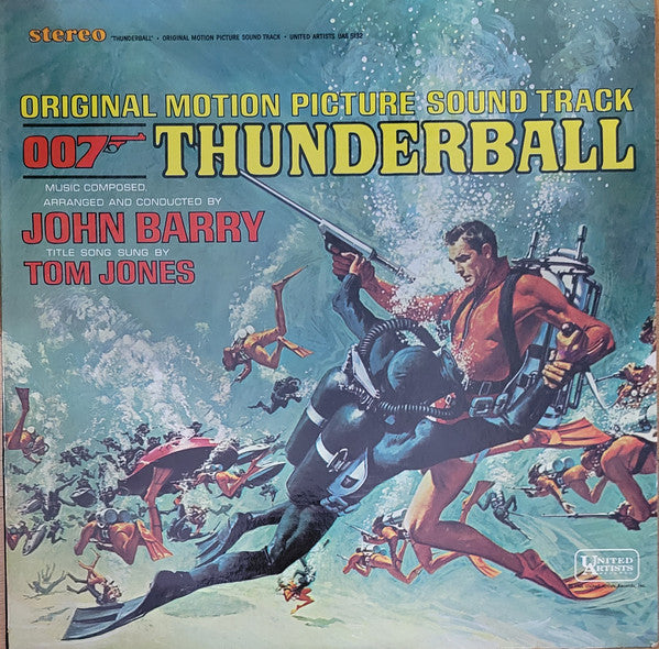 John Barry : Thunderball (Original Motion Picture Soundtrack) (LP, Album, Ter)