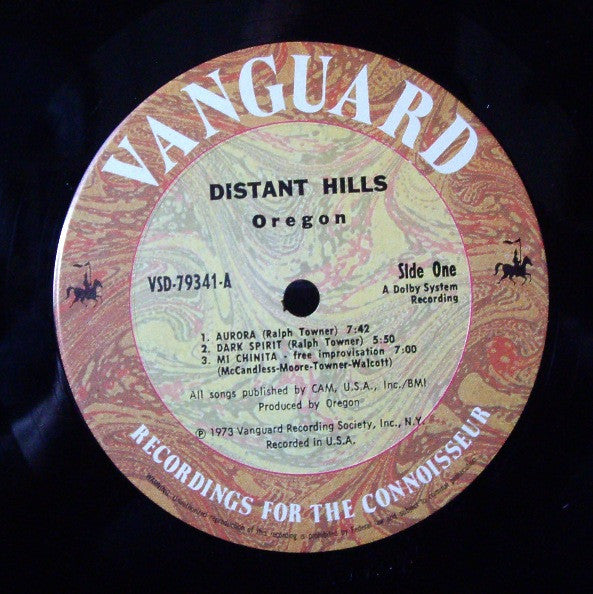 Oregon : Distant Hills (LP, Album, RE)