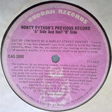 Monty Python : Monty Python's Previous Record (LP, Album)