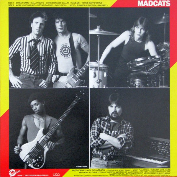 Madcats : Streetgame (LP, Album)