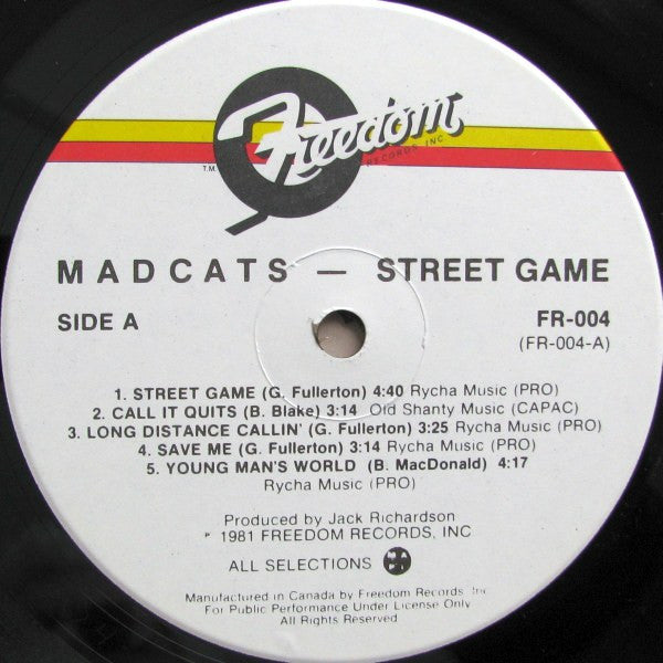 Madcats : Streetgame (LP, Album)