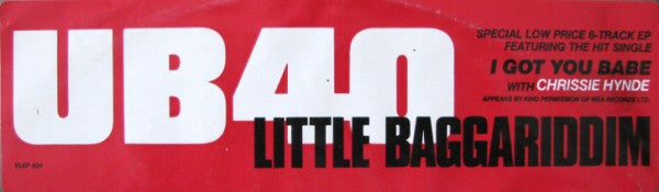UB40 : Little Baggariddim (12", EP)
