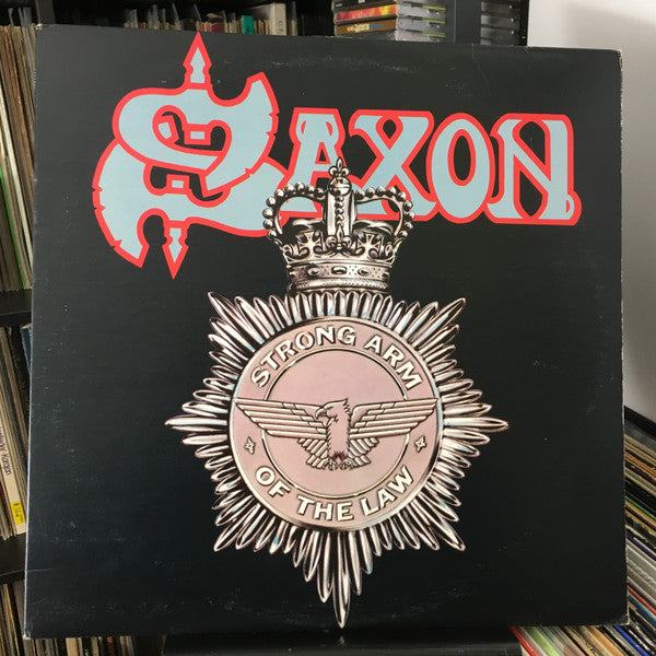 Saxon : Strong Arm Of The Law (LP, Album, RE)