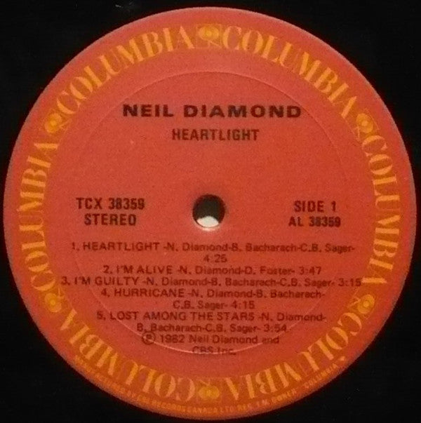 Neil Diamond : Heartlight (LP, Album)