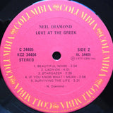 Neil Diamond : Love At The Greek: Recorded Live At The Greek Theatre (2xLP, Album)