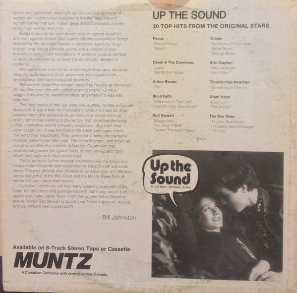 Various : Muntz Presents - Up The Sound (LP, Comp)