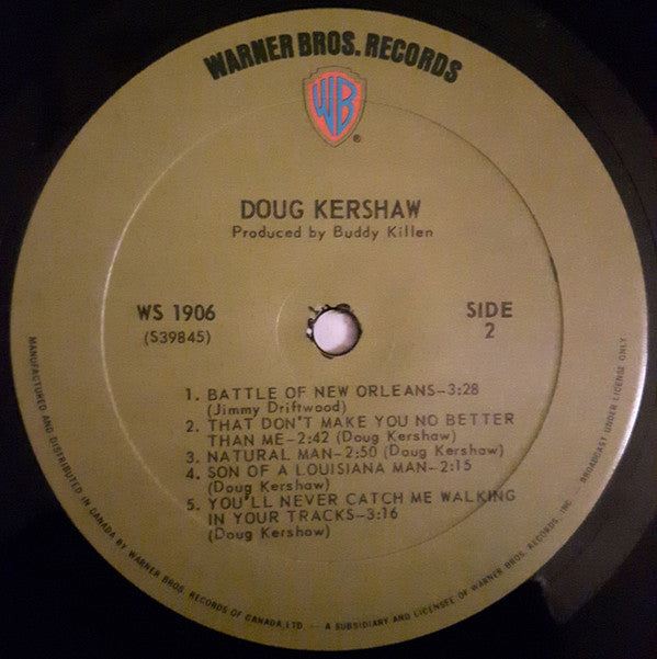 Doug Kershaw : Doug Kershaw (LP, Album)