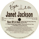 Janet Jackson With Carly Simon : Son Of A Gun (I Betcha Think This Song Is About You) (2x12", Promo)