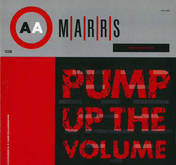 M|A|R|R|S : Pump Up The Volume (12", Single)