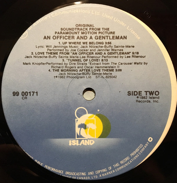 Various : An Officer And A Gentleman - Soundtrack (LP, Comp)