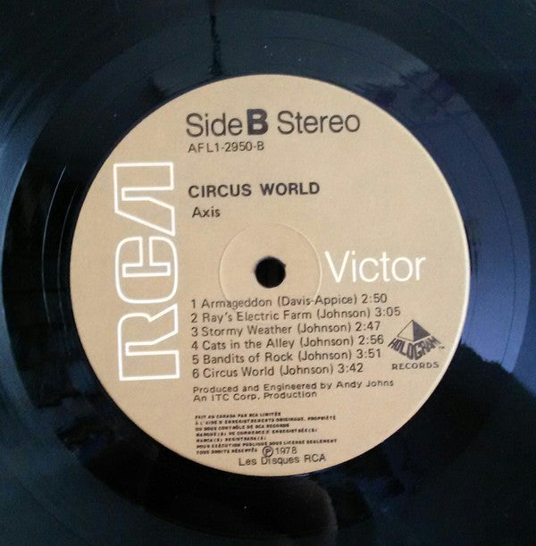 Axis (10) : It's A Circus World (LP, Album)
