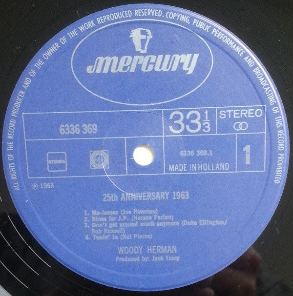 Woody Herman : 25th Anniversary 1963 (LP, RE)